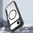 Etui Dux Ducis do iPhone 17 Air, Skin X Pro,  z klapką, do MagSafe, czarne
