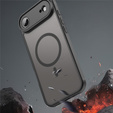 Etui Matt Case do iPhone 17 Air, do MagSafe, z ochroną aparatu, matowe czarne