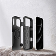 Etui MagForce do iPhone 17 Pro Max, do MagSafe, pancerne, czarne