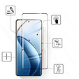 Szkło Hartowane 3D do Realme 12 Pro 5G / 12 Pro+ 5G, czarne