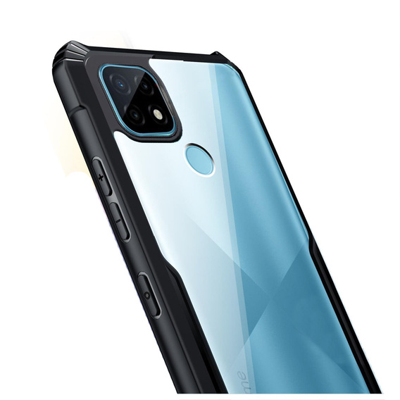 Etui do Realme C21, AntiDrop Hybrid, czarne