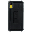 Etui pancerne do iPhone XR, Dexnor Full Body, czarne