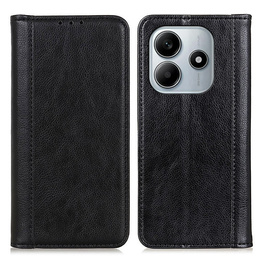 Etui z klapką do Xiaomi Redmi Note 14 4G – funkcjonalność w eleganckim wydaniu - czarne