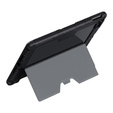 Etui z klawiaturą do iPad 10.2" 2021/2020/2019 (9/8/7 gen.), NILLKIN Bumper Pen Slot, czarne