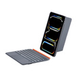 Wszechstronne etui z klawiaturą Bluetooth do iPad 11" 2025 A16 (11 gen.) / iPad 10.9" 2022 (10 gen.) – czarne