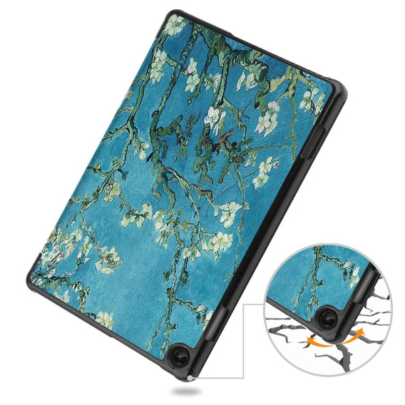 Etui do Lenovo Tab M10 10.1 Gen 3 TB-328FU/TB-328XU, Smartcase, Flowers