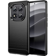 Etui do Xiaomi Redmi Note 14 Pro 5G / Xiaomi Poco X7 5G, Carbon, czarne