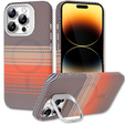 Etui do iPhone 14 Pro Max, Frame Kickstand, do MagSafe, Sunset Grey