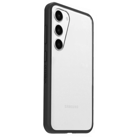 Etui OTTERBOX do Galaxy S23, React, Czarne przezroczyste