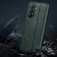 Etui z klapką do Samsung Galaxy Z Fold6 5G, Wallet, zielone