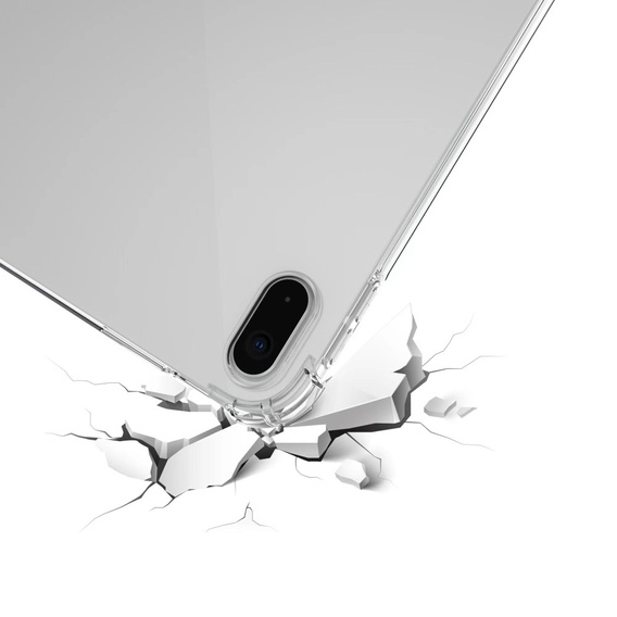 Elastyczne etui do iPad 11" 2025 A16 (11 gen.) / iPad 10.9" 2022 (10 gen.) z ochroną narożników, przezroczyste