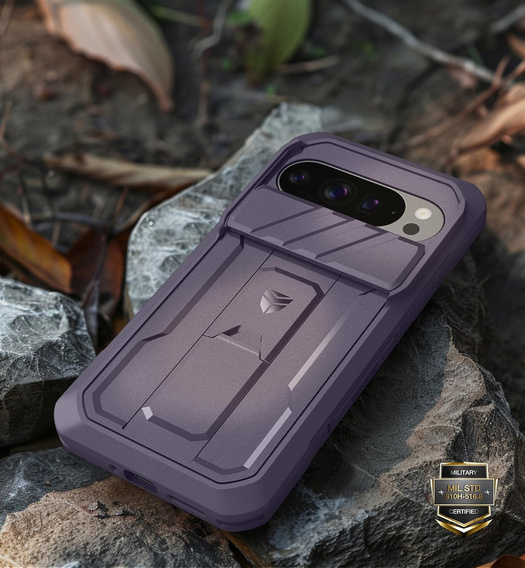 Pancerne etui Dexnor z przesłoną aparatu i podstawką do Google Pixel 10 / Pixel 10 Pro