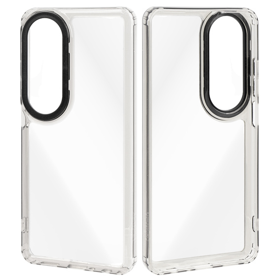 Etui do Oppo A60, Fusion Hybrid, przezroczyste