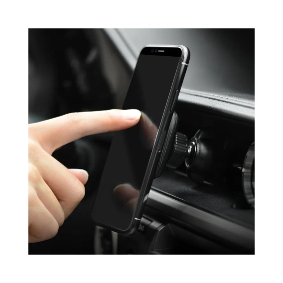 Uchwyt samochodowy HOCO CA23 magnetyczny do kratki – czarny