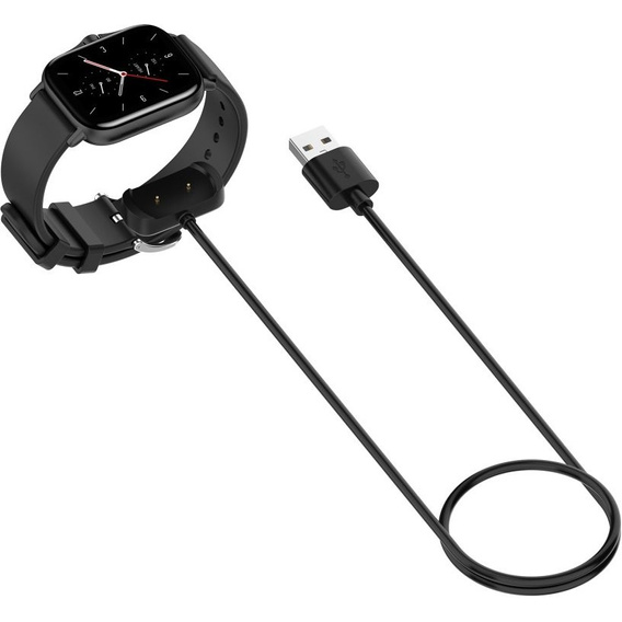 Kabel USB / Ładowarka do Amazfit GTR2/GTS2/BIPU/Pop/Bip 3/Amazfit GTS4 Mini, Black