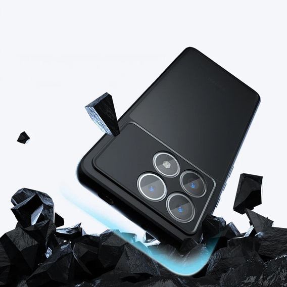 Etui do Xiaomi Poco F6 Pro, Fusion Hybrid, czarne