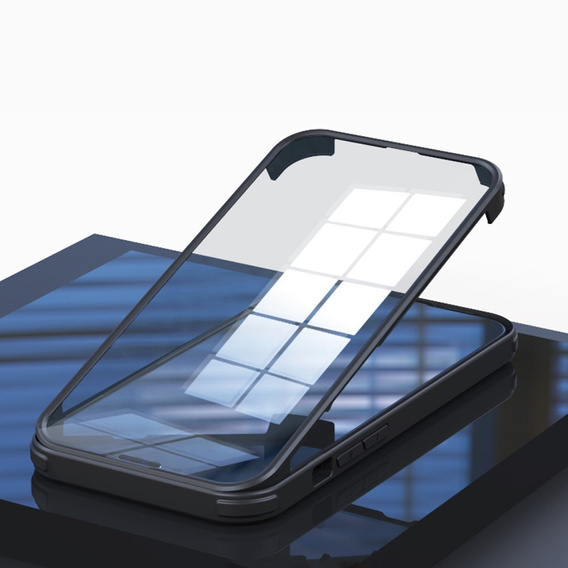 Etui do iPhone 14, ERBORD Guardian, granatowe