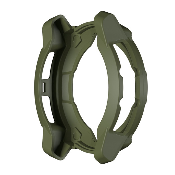 Etui ochronne do Garmin Instinct 3 Solar / Instinct 3 AMOLED 45mm – TPU, wzmocnione wycięcia, zielone