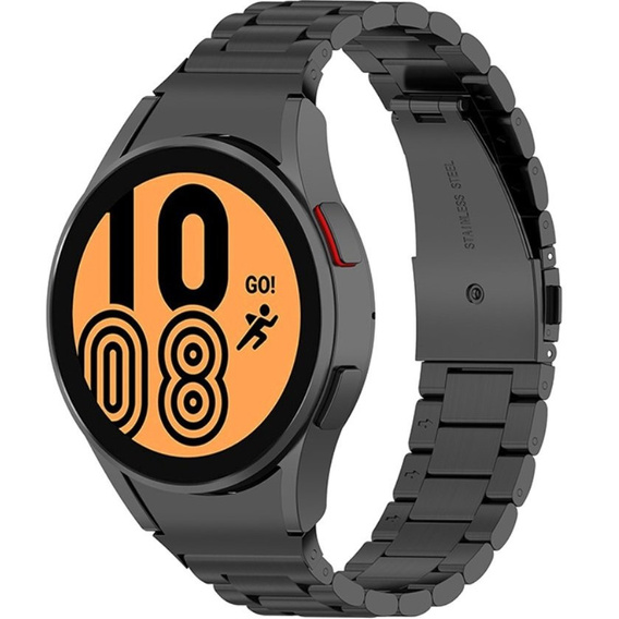Pasek Bransoleta do Samsung Galaxy Watch 4/5/6 40/42/43/44/45/46/47mm, Czarna