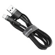 Baseus Cafule kabel USB-A do Lightning 3 m 1,5A - szaro-czarny