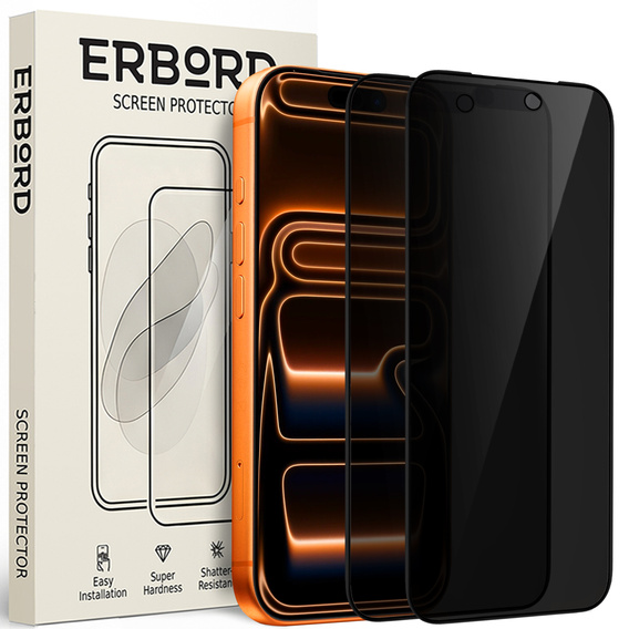 Szkło hartowane prywatyzujące do iPhone 17 Pro Max