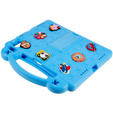 Etui do iPad Air 11" 2025/2024 (7/6 gen.), Cute Patterns, z podstawką, niebieskie