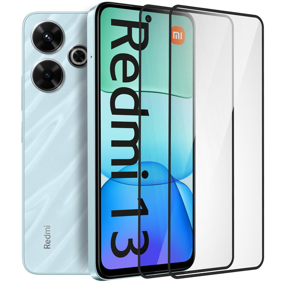 2x Szkło Hartowane ERBORD 3D do Xiaomi Redmi 13 – ochrona całego ekranu