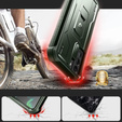 Etui pancerne do Samsung Galaxy S21, Dexnor Full Body, zielone