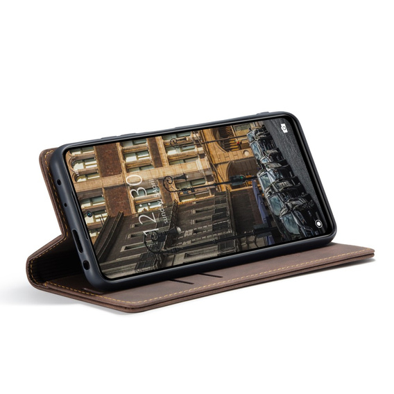 Etui CASEME do Xiaomi Redmi Note 11 Pro 4G/5G, Leather Wallet Case, czarne
