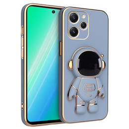 Zestaw Etui Electro do Xiaomi Redmi 12, Astronauta, Niebieskie + Szkło